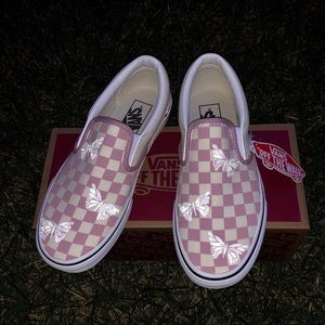 New Custom Reflective Butterfly Vans 